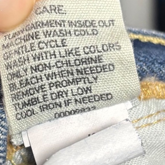 Polo Ralph Lauren Astor Slim Boyfriend Jeans Medium Wash Distressed Size 32 - Picture 5 of 10